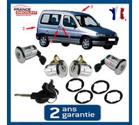 Collezione Completa Cilindro Porta Fronte Retro Laterale per Berlingo Partner