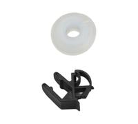 Set di occhielli e clip di fissaggio per cofano 1629999 1227605 | Sostituisce gli occhielli usurati del cofano motore per fissare l'asta del cofano in modo affidabile.