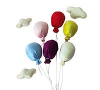 Set di oggetti di scena per la posa di foto per neonati, palloncini e nuvole, accessori per fotografie per bambini, decorazioni per foto infantili, sfondo fotografico per bambini, essenziale