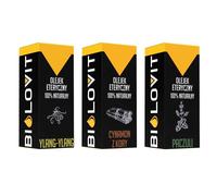 Set di oli essenziali Bilovit, Afrodisiaci - 3 pezzi