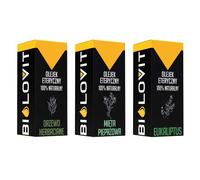 Set di oli essenziali Bilovit per il naso che cola - 3 pezzi