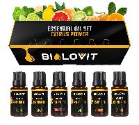Set di oli essenziali Bilovit - Potere degli agrumi