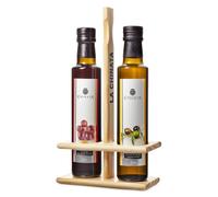 Set di Olio d'Oliva e Aceto (Legno 2 x 250 ml) - La Chinata