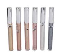 Set di Ombretti Liquidi Scintillanti in 6 Colori, Ombretto Metallico con Finitura Glitterata Olografica, Non Grasso