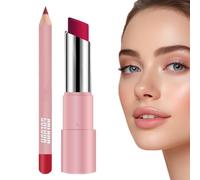 Set Di Opachi 2 In 1, Per Labbra Nude Rosato E Duo