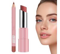 Set Di Opachi 2 In 1, Per Labbra Nude Rosato E Duo