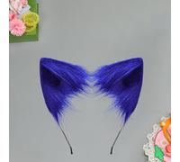 Set di orecchie e coda da gatto, set di cerchietto coda con orecchie da gatto in finta pelliccia, grazioso cerchietto per capelli con orecchie animale, costume soffice Halloween