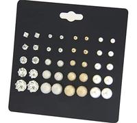 Set di Orecchini a Bottone in Cristallo da 20 Pezzi Regalo di Gioielli con Strass Ornamenti da Donna Perle Gioielli da Donna Dexterous And Professional