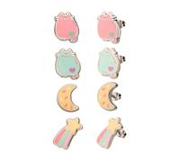 Set Di Orecchini A Chiodo In Smalto Pusheen Space 4 Pezzi