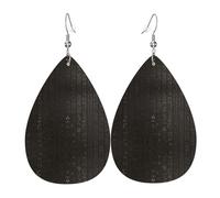 Set di orecchini a goccia con geroglifico egiziano antico, orecchini in pelle alla moda pendenti a cerchio per donne festa di compleanno gioielli regalo