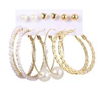 Set di Orecchini CA-27114 - Oro