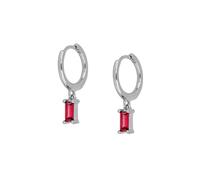 Set di orecchini da donna in argento 925 con zirconi viola tipo acqua per anniversario, Silberrot, argento sterling S925, Zirconia cubica