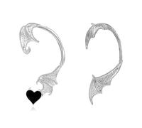 Set di orecchini di Halloween per le donne orecchini a teschio nero gatto pipistrello sangue orecchini zucca orecchini a perno accessori per costumi di Halloween, Zinco, Nessuna pietra preziosa