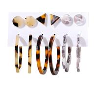 Set di Orecchini ME-26863 - Marrone