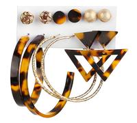 Set di Orecchini OL-27200 - Marrone