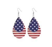 Set di orecchini per donne ragazze argento ago piccolo squisito orecchini quadrati femminili zircone intarsiato design di alta qualità Sense francese clip su quel look reale, 7.7x3.7cm, Metallo