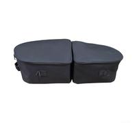 Set di organizer per borse termiche per Tesla Model 3 2020-2026, borsa portaoggetti anteriore per bagagliaio, borsa termica Frunk in tessuto Oxford 600D, pieghevole con cerniera, nero, confezione da 2