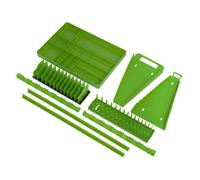 Set Di Organizer Per Strumenti 9 Pezzi - Verde Hi-Vis - Sealey TSK01HV Nuovo