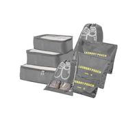 Set di organizer per valigie 8 in 1 organizer da viaggio per vestiti scarpe