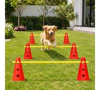 Set Di Ostacoli Per Agility Dog con Coni, Ideale Per L'addestramento