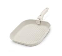 Set di padelle antiaderenti in alluminio con manico ergonomico rimovibile per bistecca verdure e preparazione dei pasti in famiglia Padella antiaderente
