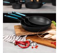 Set di padelle Cecotec Set di padelle Polka Platinum 18-22-26 Bucket Set Thunder