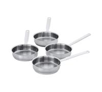 Set di padelle Demeyere Resto Mini Saute argento 4 pezzi