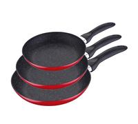 E_0002_S7918169 San Ignacio Set di padelle San Ignacio Rosso 3 Pezzi Alluminio C