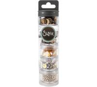 Set di paillettes e perle Sizzix Making Essential 'Paillettes e perle, oro rosa' di Sizzix