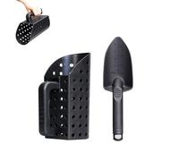 Set di pale per sabbia con rilevamento di metalli - 2 pezzi di pala ergonomica in plastica ABS e accessori per la caccia al tesoro in spiaggia