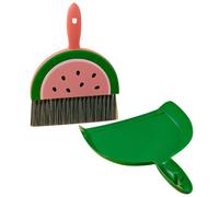 Set di paletta per bambini, set di paletta per scope piccolo | Set di paletta piccola scope frullatore di frutta | Set di raccoglitori di scopa a mano del fumetto, cep