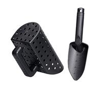Set di paletta per la sabbia per rilevare metalli, paletta e paletta in plastica ABS, accessori per rivelatori di metalli, pala da scavo resistente e setaccio per sabbia per sgusciare la spiaggia