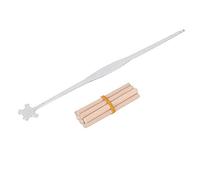 Set di pali per suono per violino da 10 pezzi, strumento per incastonatore per montanti per suono in acciaio inossidabile con colonna sonora in legno di abete rosso