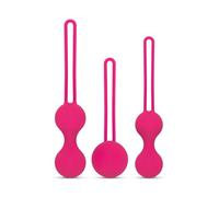 Set di palle d'amore, muscoli pelvici - Rosa