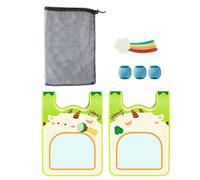 Set di Palle per Lancio e Presa,Palle Didattiche Adesive da Tiro - Giochi di Allenamento per il Lancio | Per Cortile Prato Spiaggia Bordo Piscina Campeggio Famiglia Parco Giochi