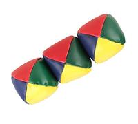 Set di Palline da Giocoliere, Giocattolo Leggero e Durevole, per Esercizi, per Bambini e Principianti, per L'apprendimento, per Il Divertimento, Il Circo, in Pelle PU, 3 Pezzi, per Neonati e