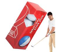 Set di palline da golf, gioco a palline da golf | 3 palline da golf a lunga distanza per il corso - Attrezzatura di controllo precisa portatile, ricambio per principianti uso quotidiano per Range