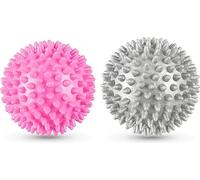 Set di Palline da Massaggio Composto da 2 Palline Dure a Forma di Riccio - Set di Palline per Brufoli - Perfette per la Terapia dei Punti Trigger - per Alleviare lo Stress o per il Massaggio