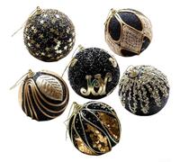 Set di palline decorative in schiuma e stelle su misura per alberi di Natale, per personalizzare le vacanze e creare un'atmosfera festosa (A)