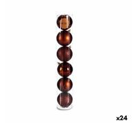 E_0002_S3620416 Krist+ Set di palline di Natale Marrone Plastica Ø 8 cm 8 x 8 x
