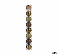 E_0002_S3622472 Krist+ Set di palline di Natale Verde Plastica Ø 7 cm (24 Unità)