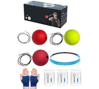 Set di palline per riflessi da boxe, set di palline per riflessi da boxe
