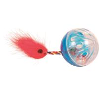 Set di palline rattle con coda da gioco ø 4 cm assortite