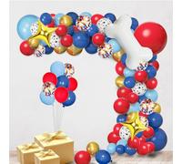 Set di palloncini e ghirlanda per feste per cani: ghirlanda di palloncini blu e zampe di cane,palloncini a zampe di cane, decorazione per matrimonio/compleanno