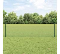 Set di pannelli per recinzione per esterni con pali verdi, protezione dagli sguardi indiscreti modulari, resistenti alle intemperie, per giardino e terrazza, superficie verniciata a polvere, design