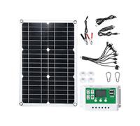 Set di pannelli solari di backup con controller, C | Accesso al dispositivo USB, occhielli di montaggio portatili per uso energetico remoto