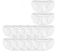 Set di panni di ricambio in microfibra, 12 pezzi, 16 x 7 cm, bianco, lavabili, compatibili con Kärcher EasyFix SC1-SC5