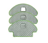 Set di panni di ricambio per iRóbot Rómba Combo - Confezione da 3 panni in microfibra, panni di ricambio, riutilizzabili, grigio e verde