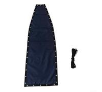 Set di panni di ricambio per sedia a dondolo sospesa in textilene, 64 x 197 x 23 cm, include corda e borsa laterale, progettato per durare e comfort (1 pezzo senza tasche)