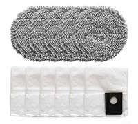 Set di panni e sacchetti di ricambio per aspirapolvere Eureka J15 Pro, progettati per una facile sostituzione e una pulizia efficiente (A)